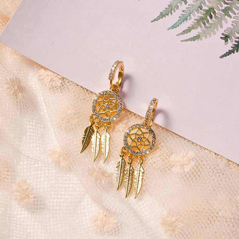 Evani™️ | Elegante Verfijning met 14K Gouden Oorbellen