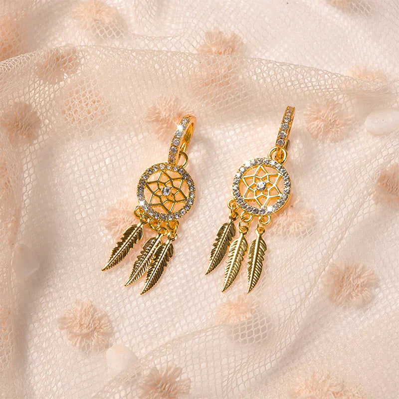 Evani™️ | Elegante Verfijning met 14K Gouden Oorbellen