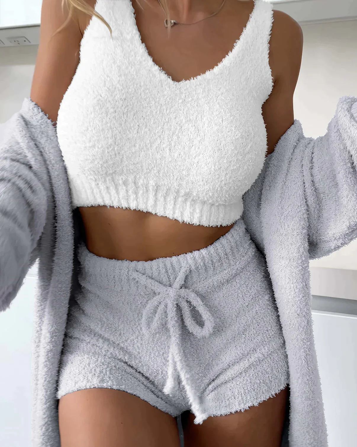 Annabelle™ | 3-delige Gebreide Loungeset voor Vrouwen
