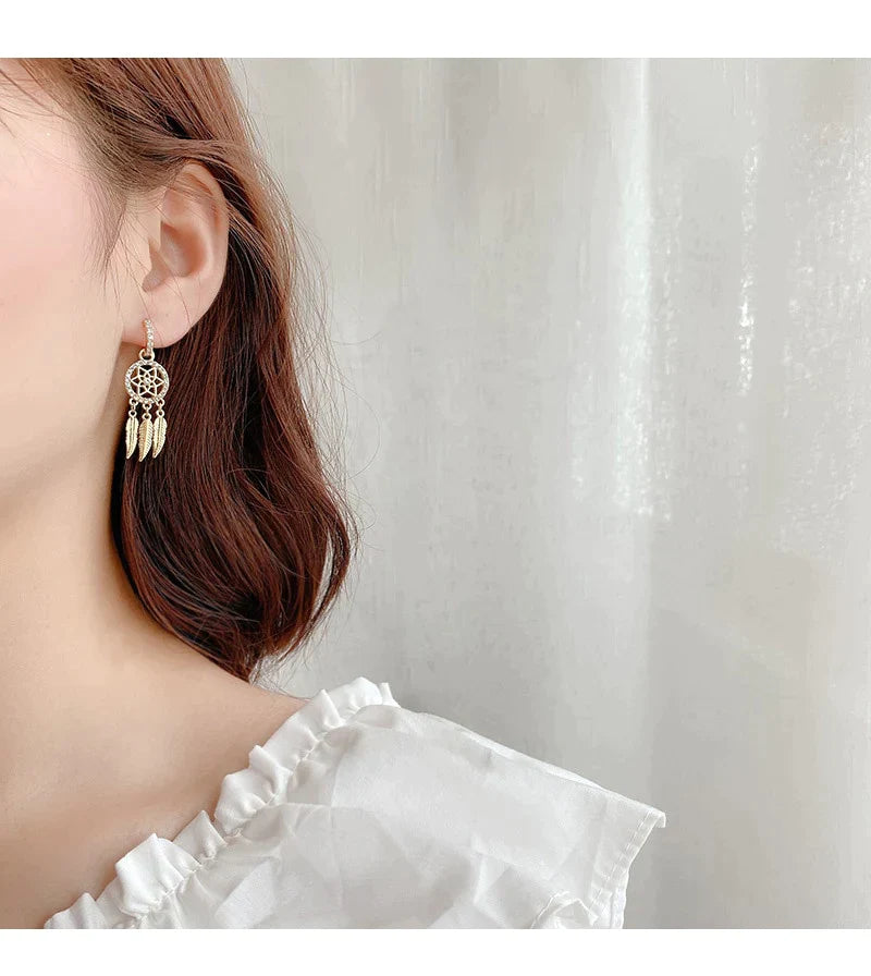 Evani™️ | Elegante Verfijning met 14K Gouden Oorbellen