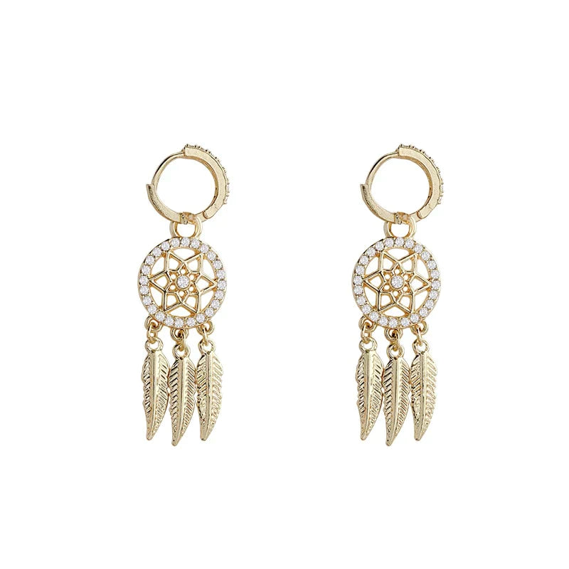 Evani™️ | Elegante Verfijning met 14K Gouden Oorbellen