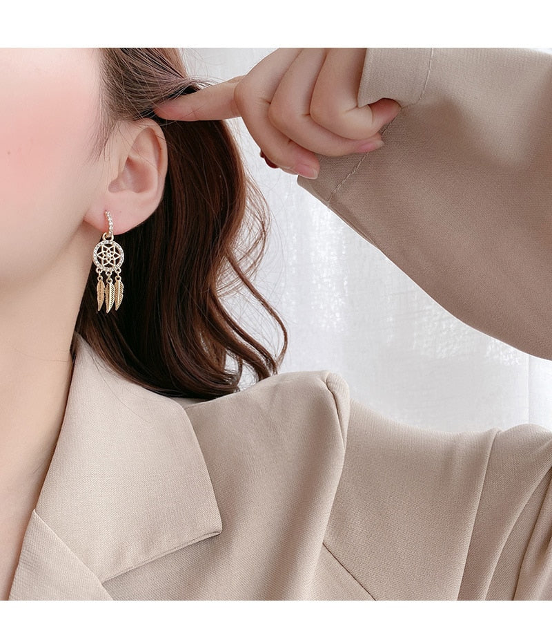 Evani™️ | Elegante Verfijning met 14K Gouden Oorbellen