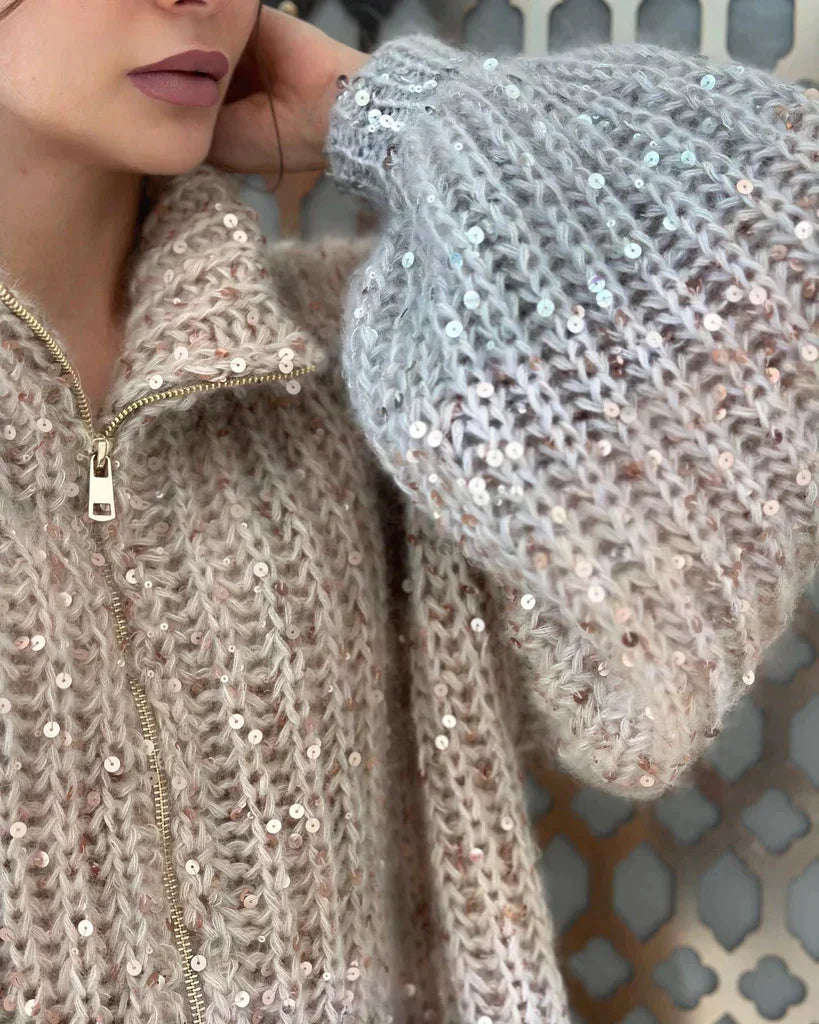 Esmee | Glanzende zijden vest