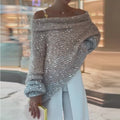 Luna losse one-shoulder trui