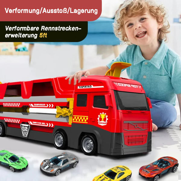 🎅Kerstuitverkoop - 49% korting💥Mega Hauler-truck met uitwerpracebaan
