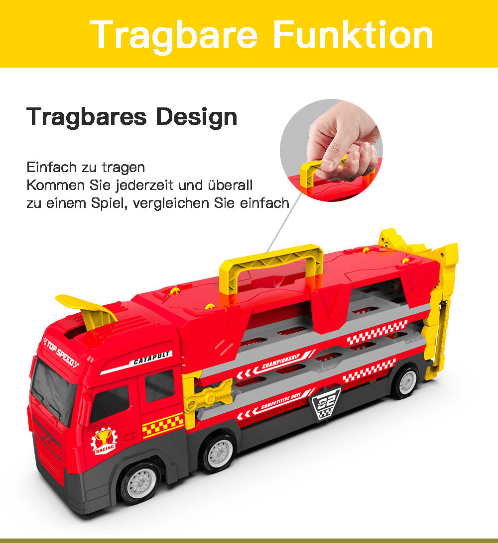 🎅Kerstuitverkoop - 49% korting💥Mega Hauler-truck met uitwerpracebaan