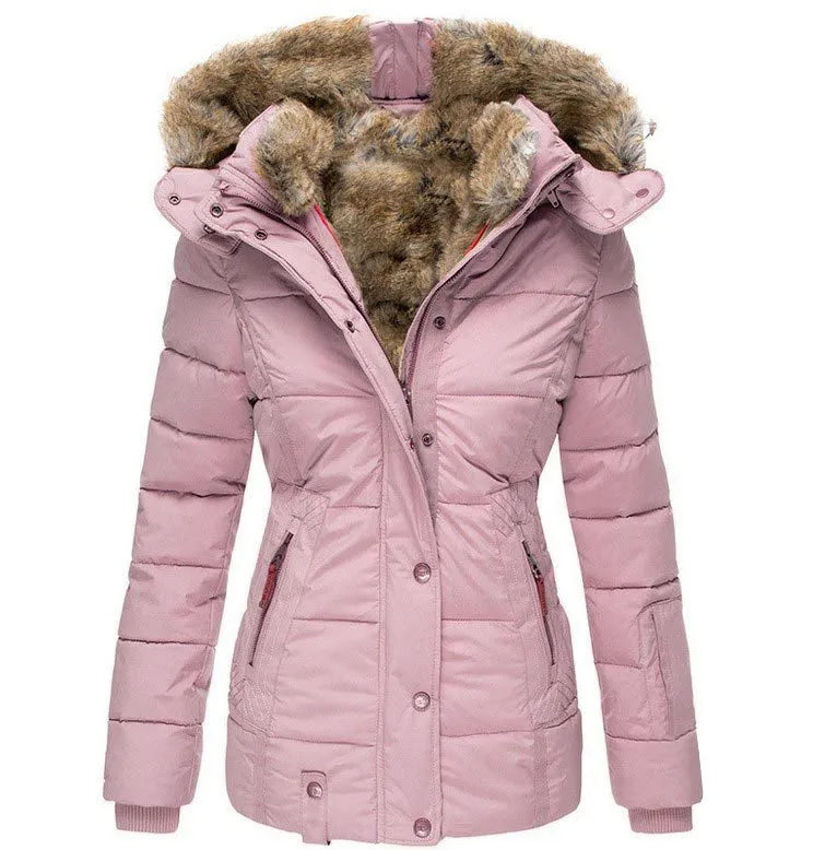 Greta damesjas met capuchon