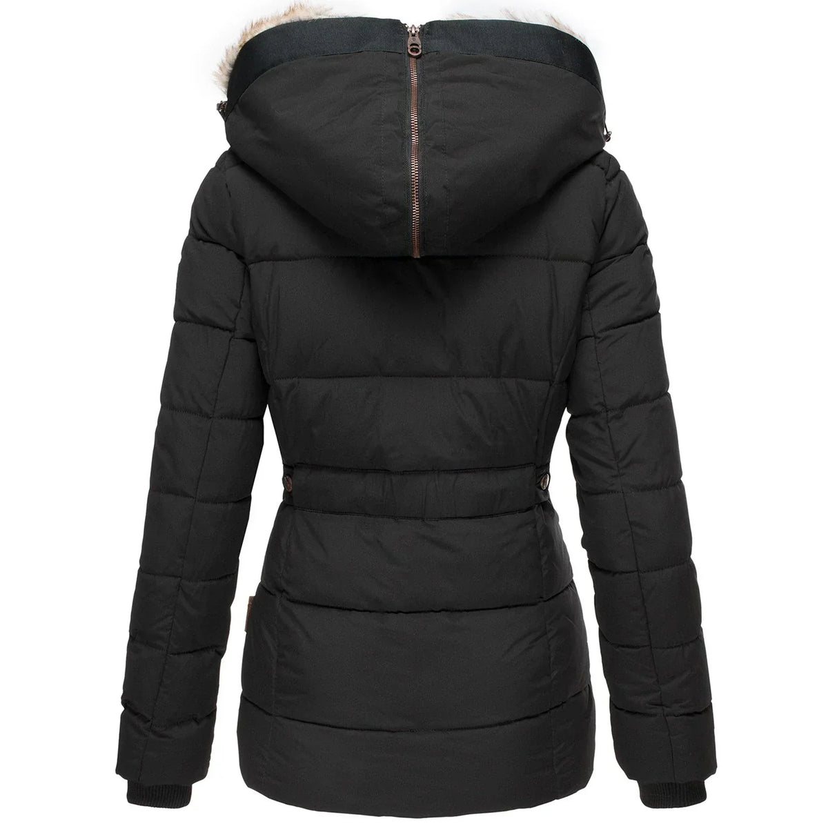 Greta damesjas met capuchon