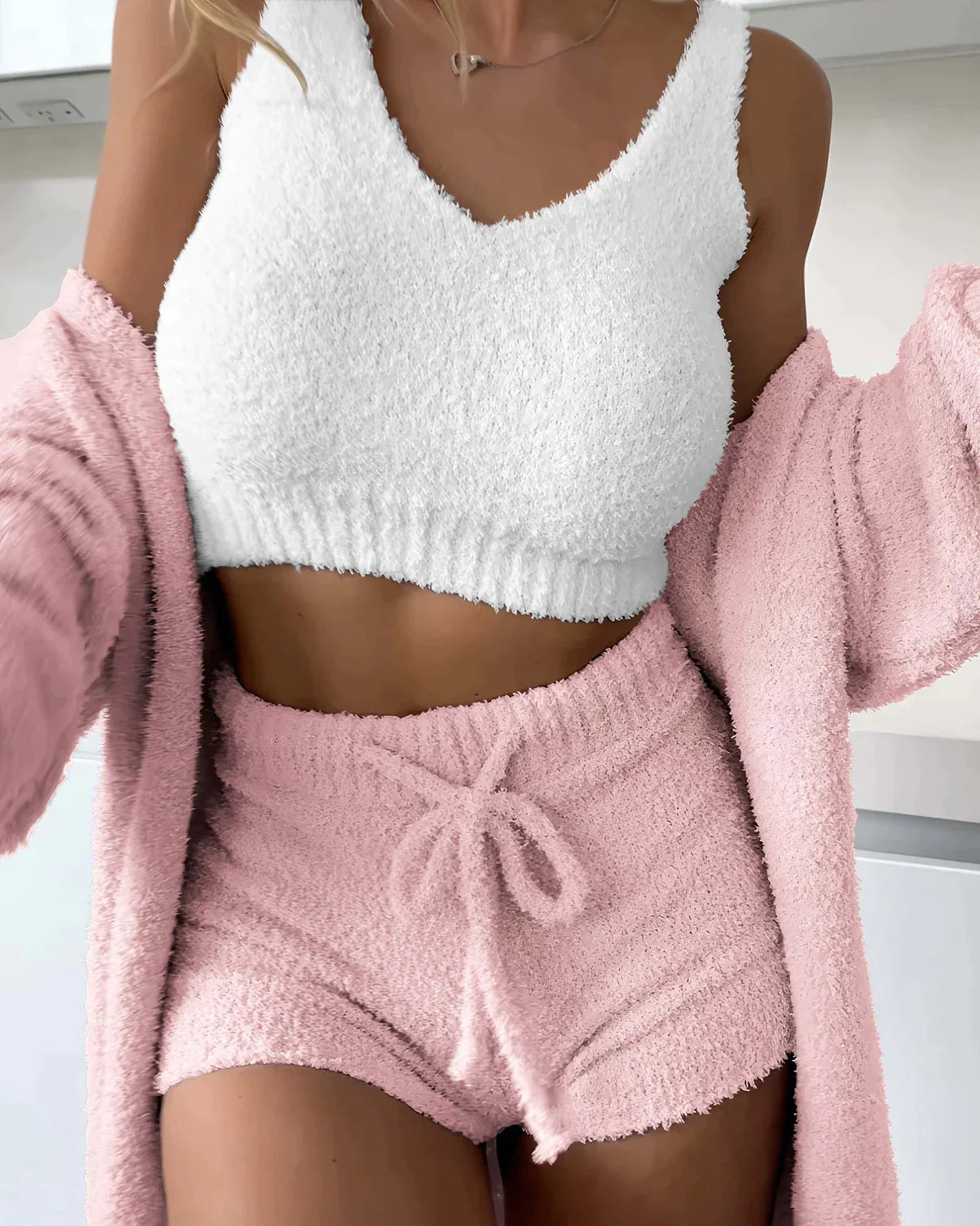 Annabelle™ | 3-delige Gebreide Loungeset voor Vrouwen