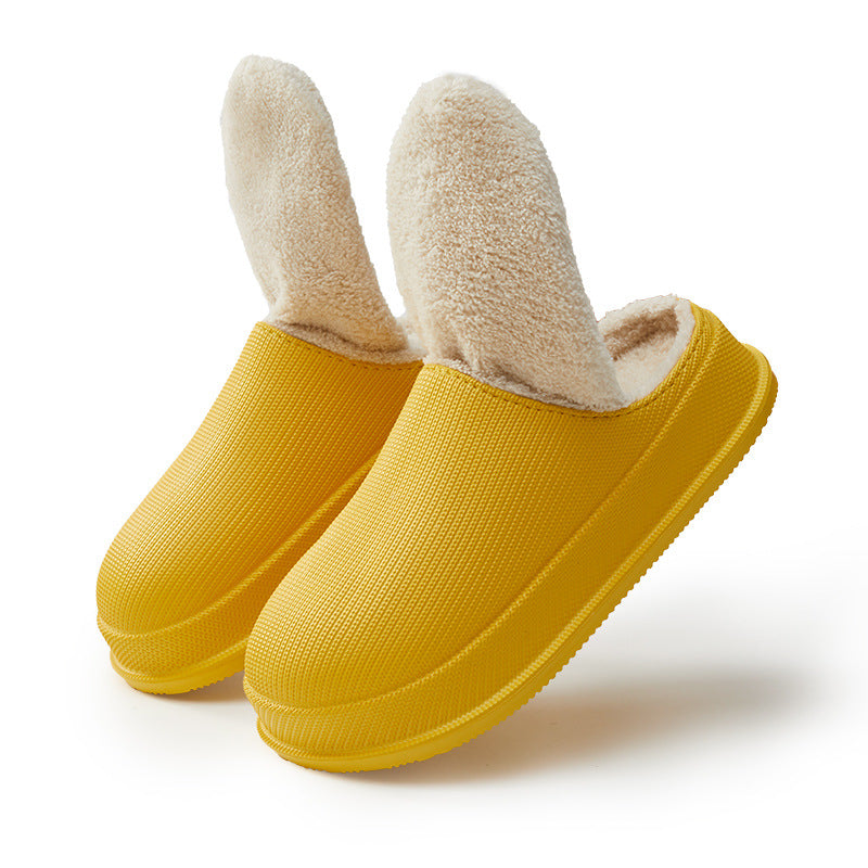 CuddlySteps pluizige pantoffels met antislipzool