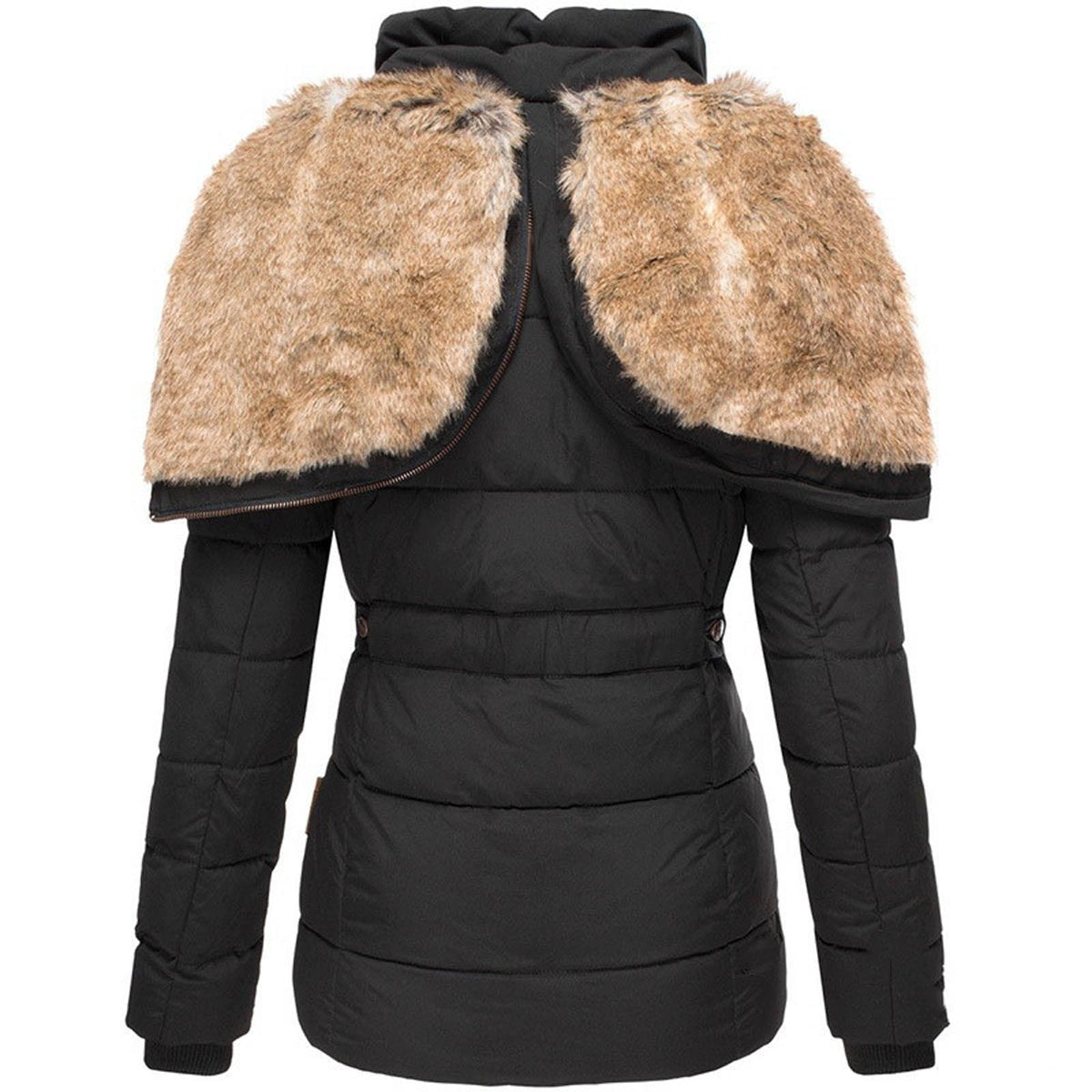 Greta damesjas met capuchon