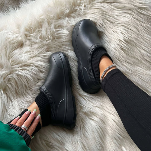 ComfyGrip gevoerde schoenen met antislipzool