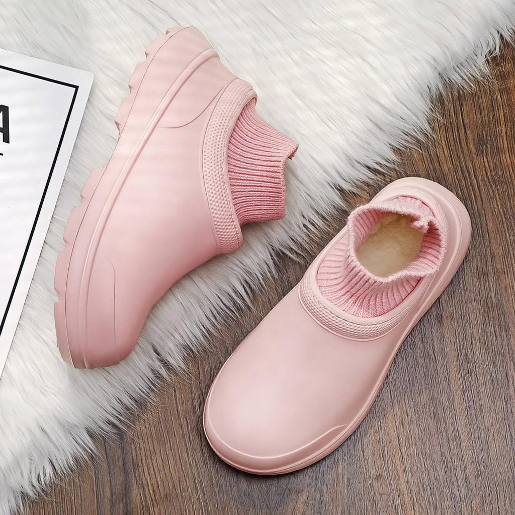 ComfyGrip gevoerde schoenen met antislipzool